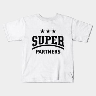 Super Partners (Black) Kids T-Shirt